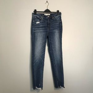 Buckle BKE Stella High Rise Slim Fit Ankle Skinny Jean -  size 28